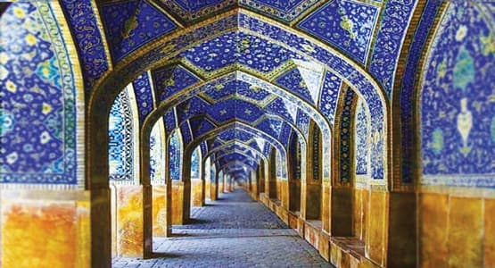 Isfahan tile work